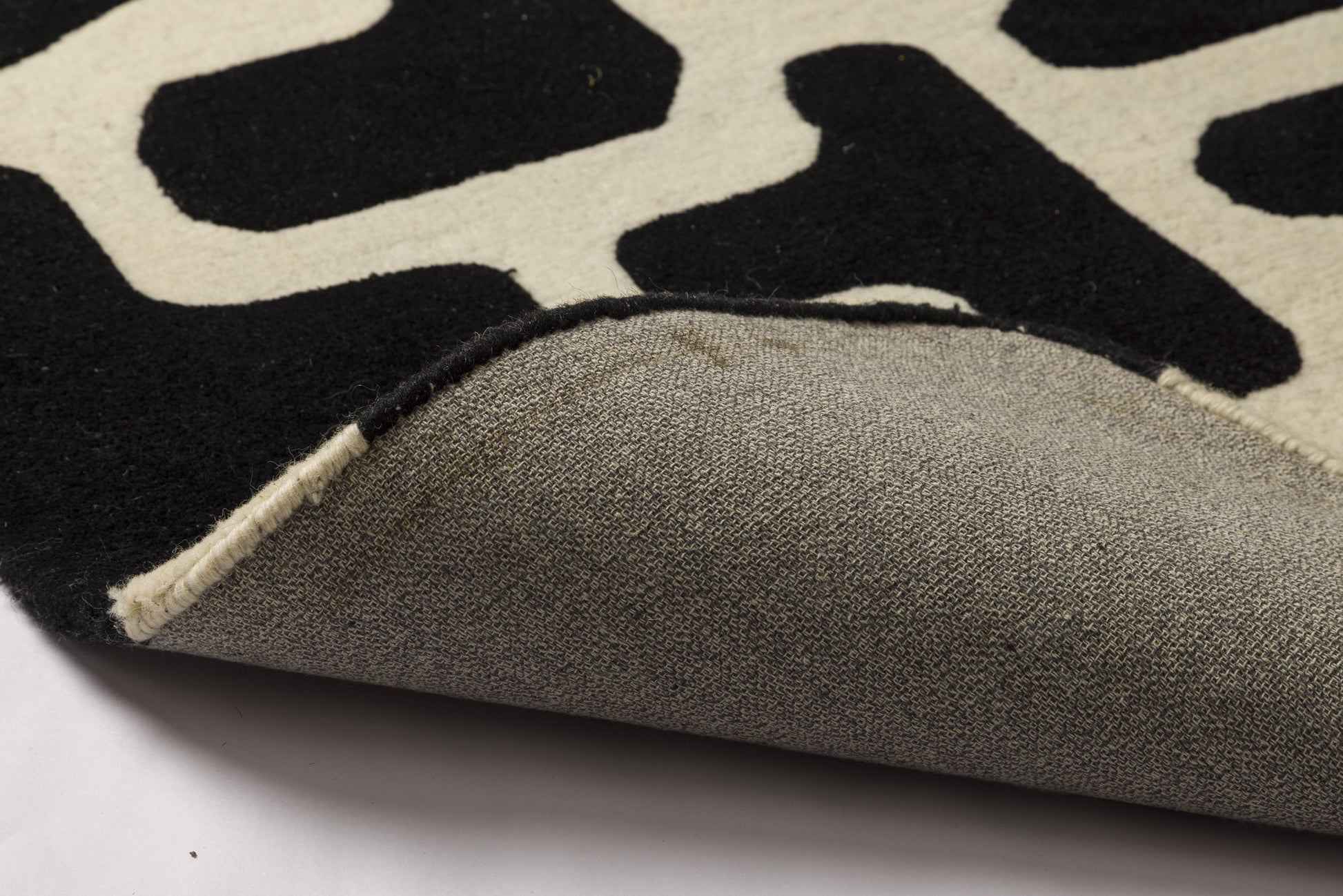 Obsidian - Handcrafted Wool Carpet - Wool - 7*5 ft