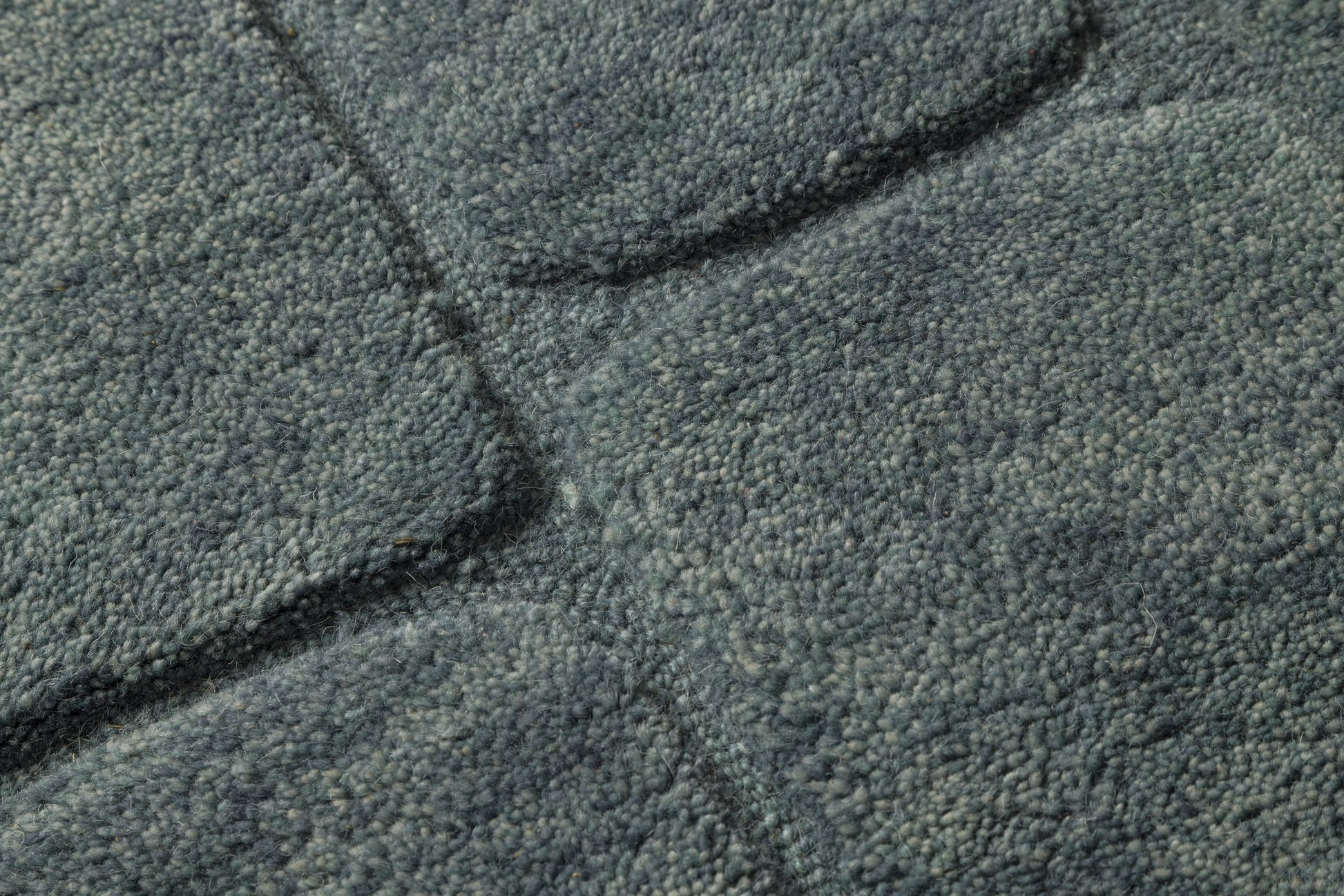 Brick Textured - Handcrafted Wool Carpet - Wool - 7*5