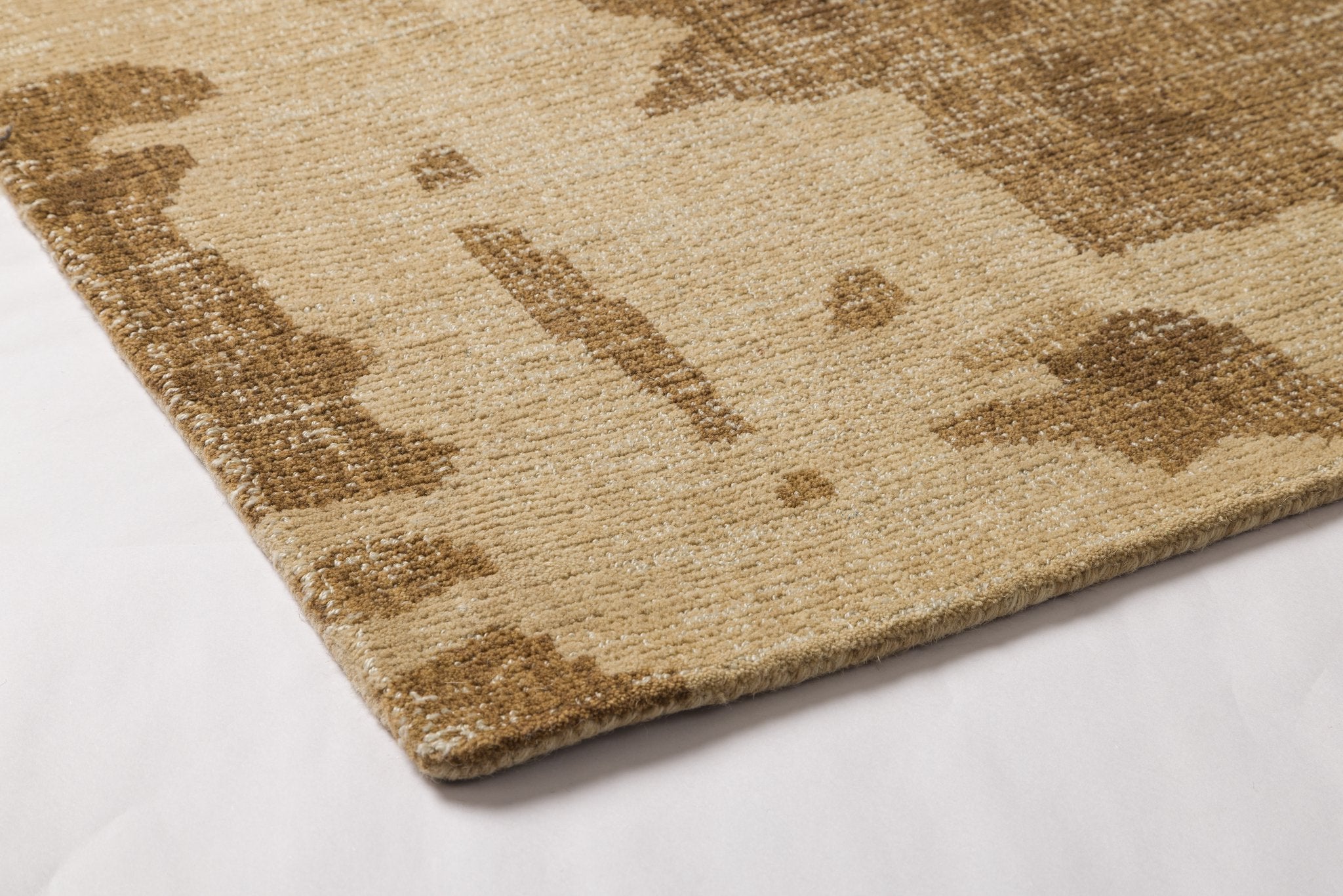 Desert Canvas - Handcrafted Wool Carpet - Wool - 7*5