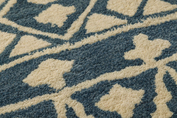 Tribal Rhythm – Handcrafted Wool Rug - 100% New Zeland Wool - 8*10
