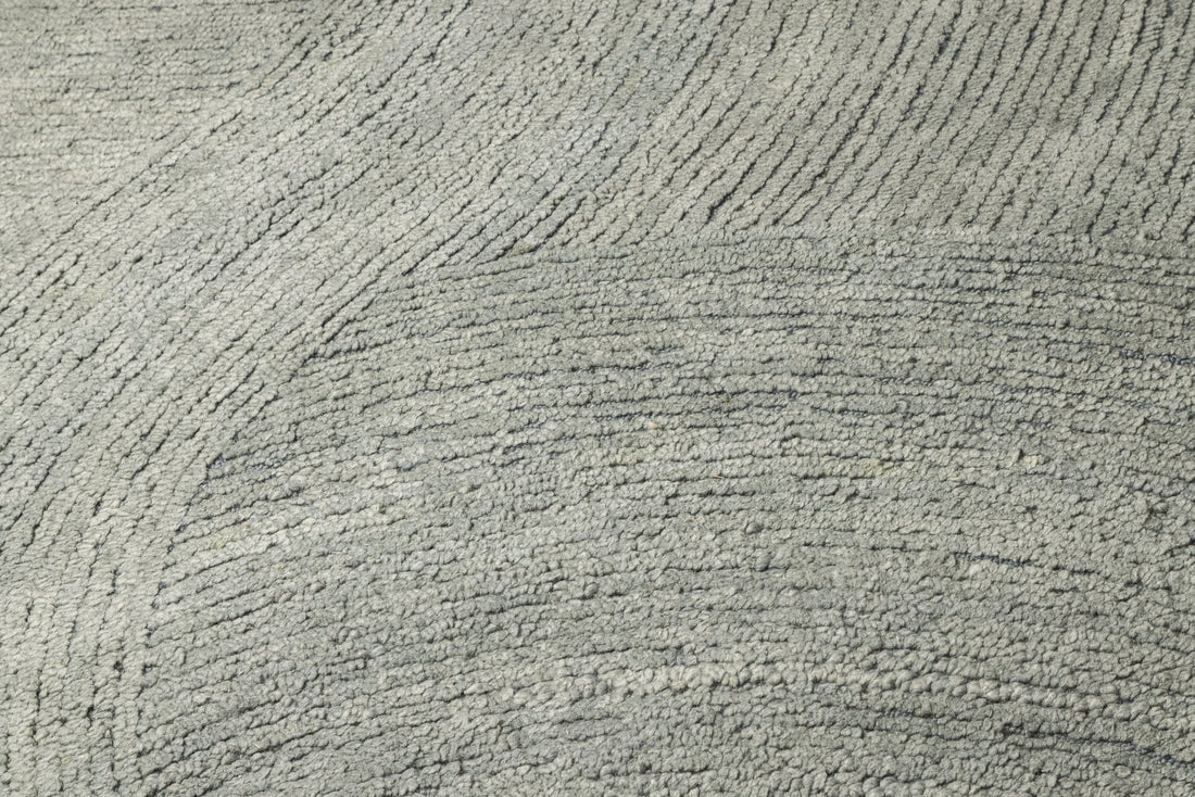 Serene Wave – Minimal Wool Carpet - 100% Wool - 8*5