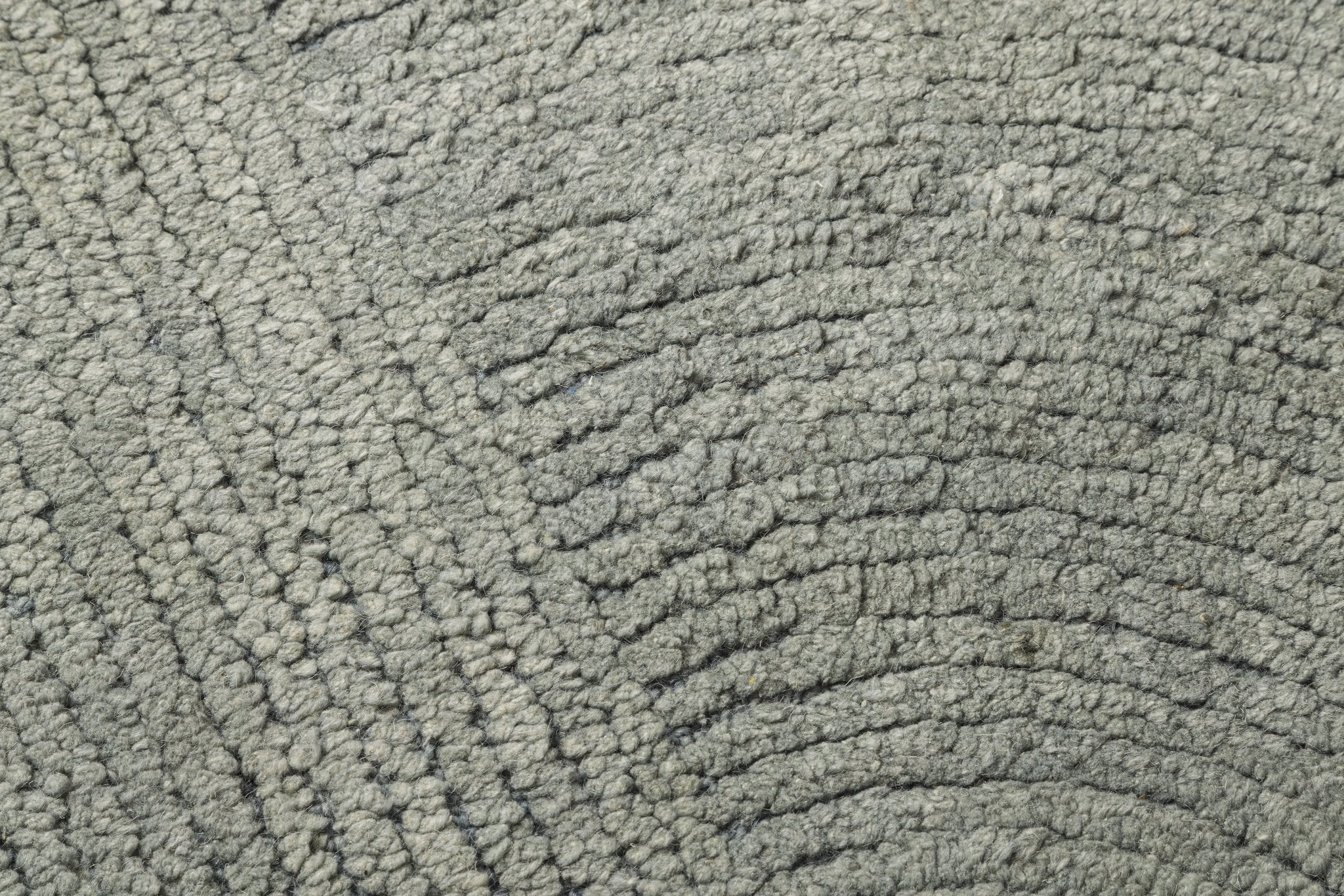 Serene Wave – Minimal Wool Carpet - 100% Wool - 8*5