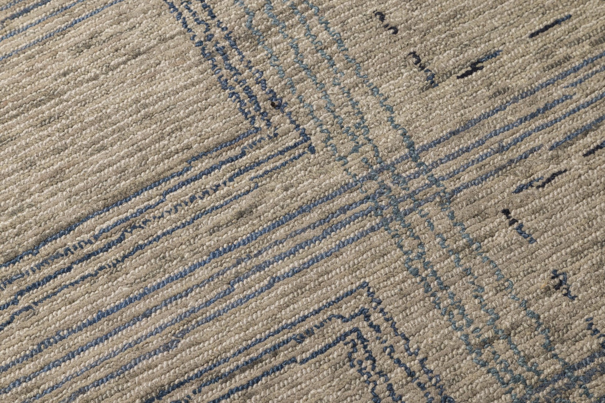 Urban Lines – Contemporary Wool Carpet - 100% Wool - 8*5