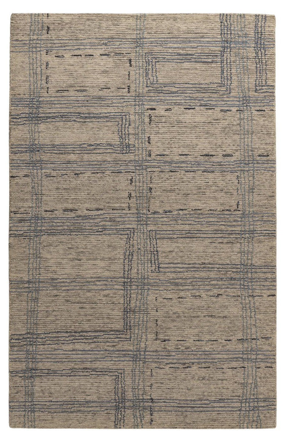 Urban Lines – Contemporary Wool Carpet - 100% Wool - 8*5