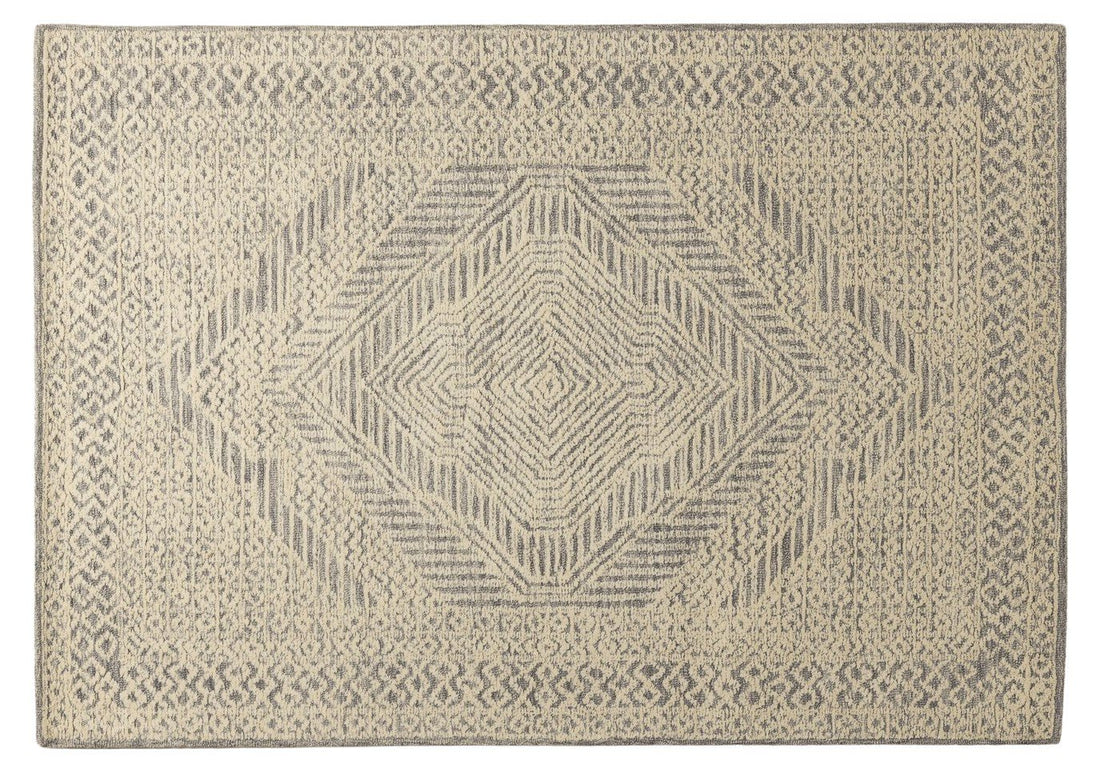 Muted Diamond – Artisans Wool Carpet - 100% Wool - 8*5