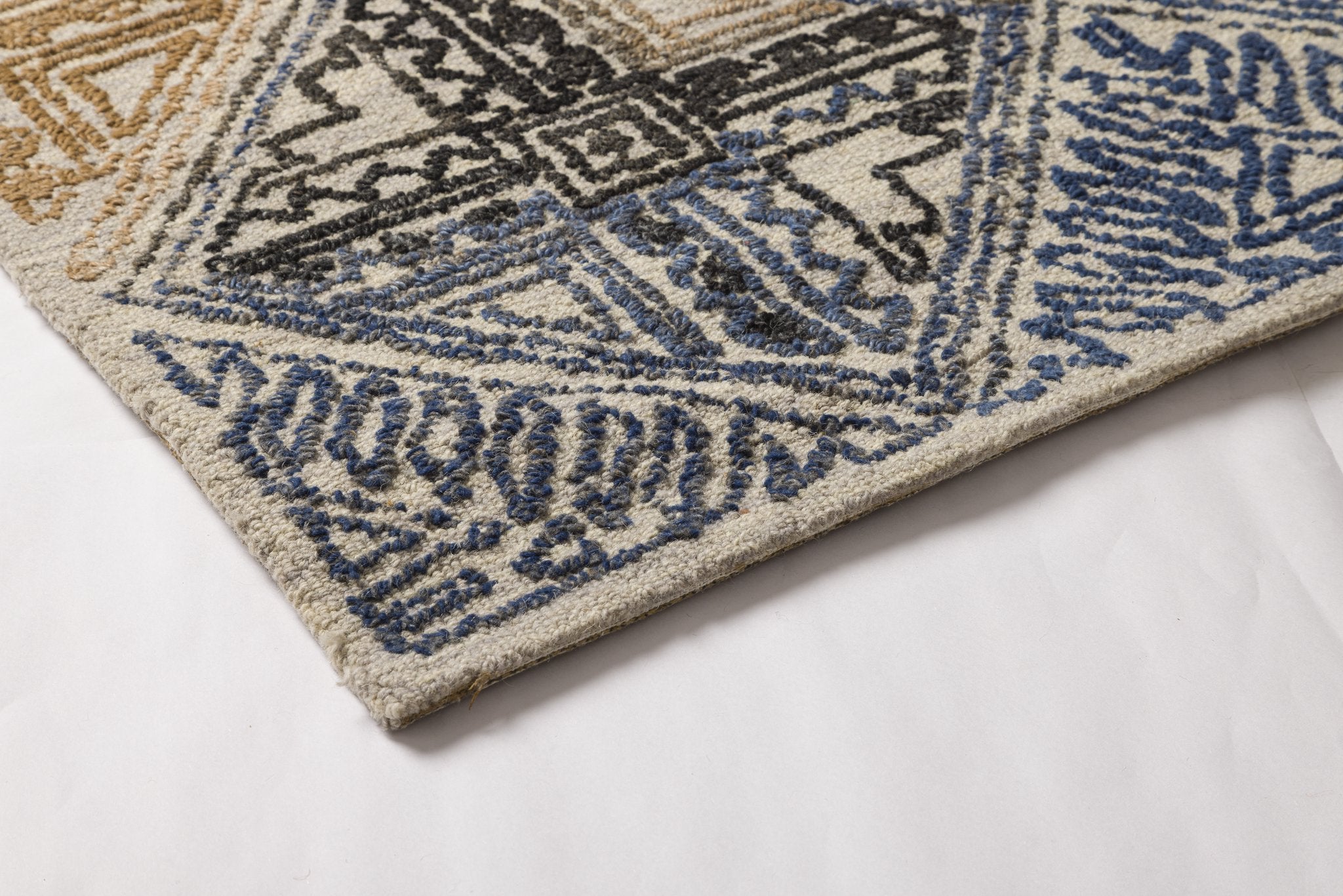 Nomad Lattice – Handcrafted Wool Carpet - 100% Wool - 8*5