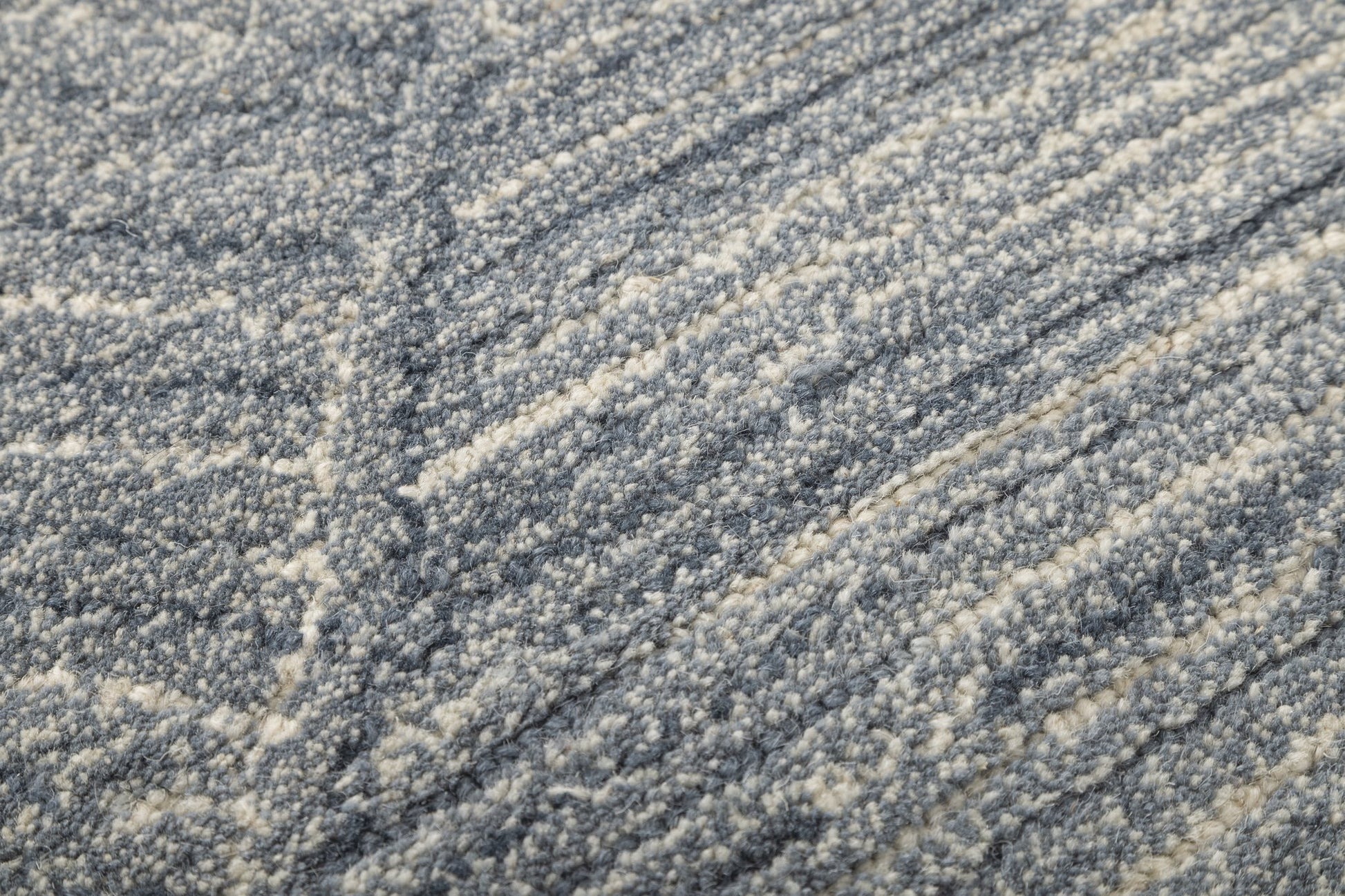 Slate Weave - Handcrafted wool carpet - 100 % Wool - 8*5 ft