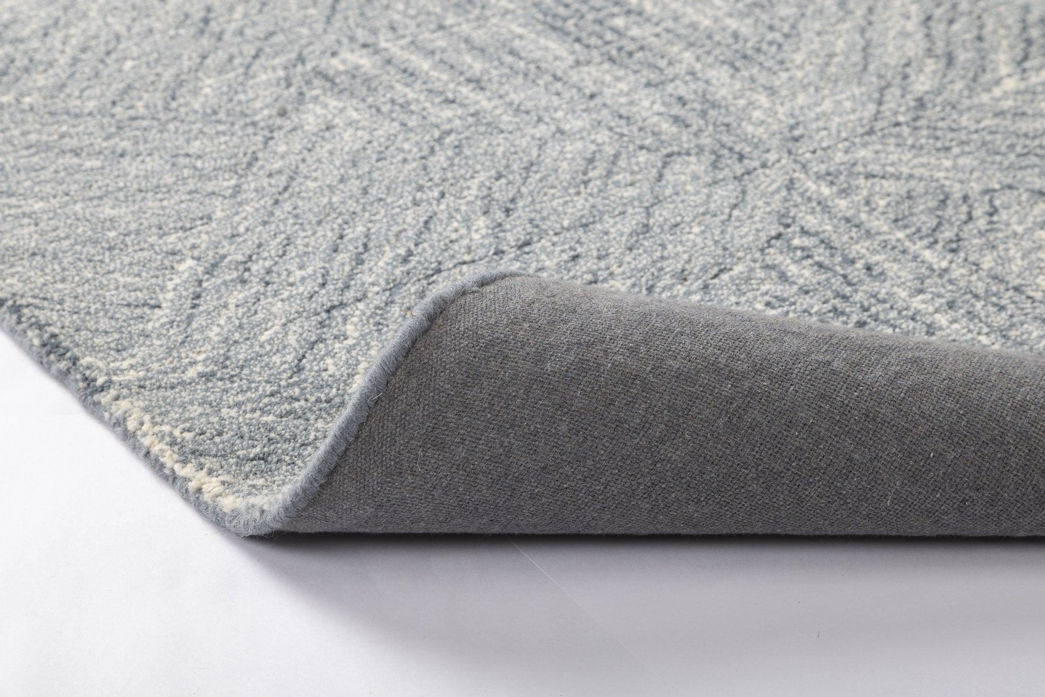 Slate Weave - Handcrafted wool carpet - 100 % Wool - 8*5 ft