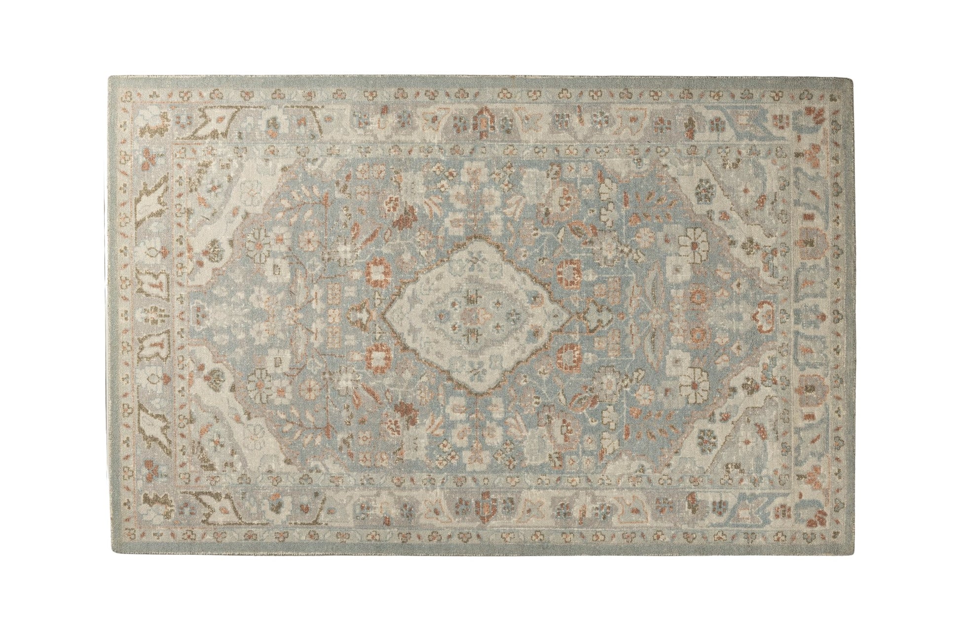 Skyloom Medallion - Handcrafted wool carpet - 100 % Wool - 8*5 ft
