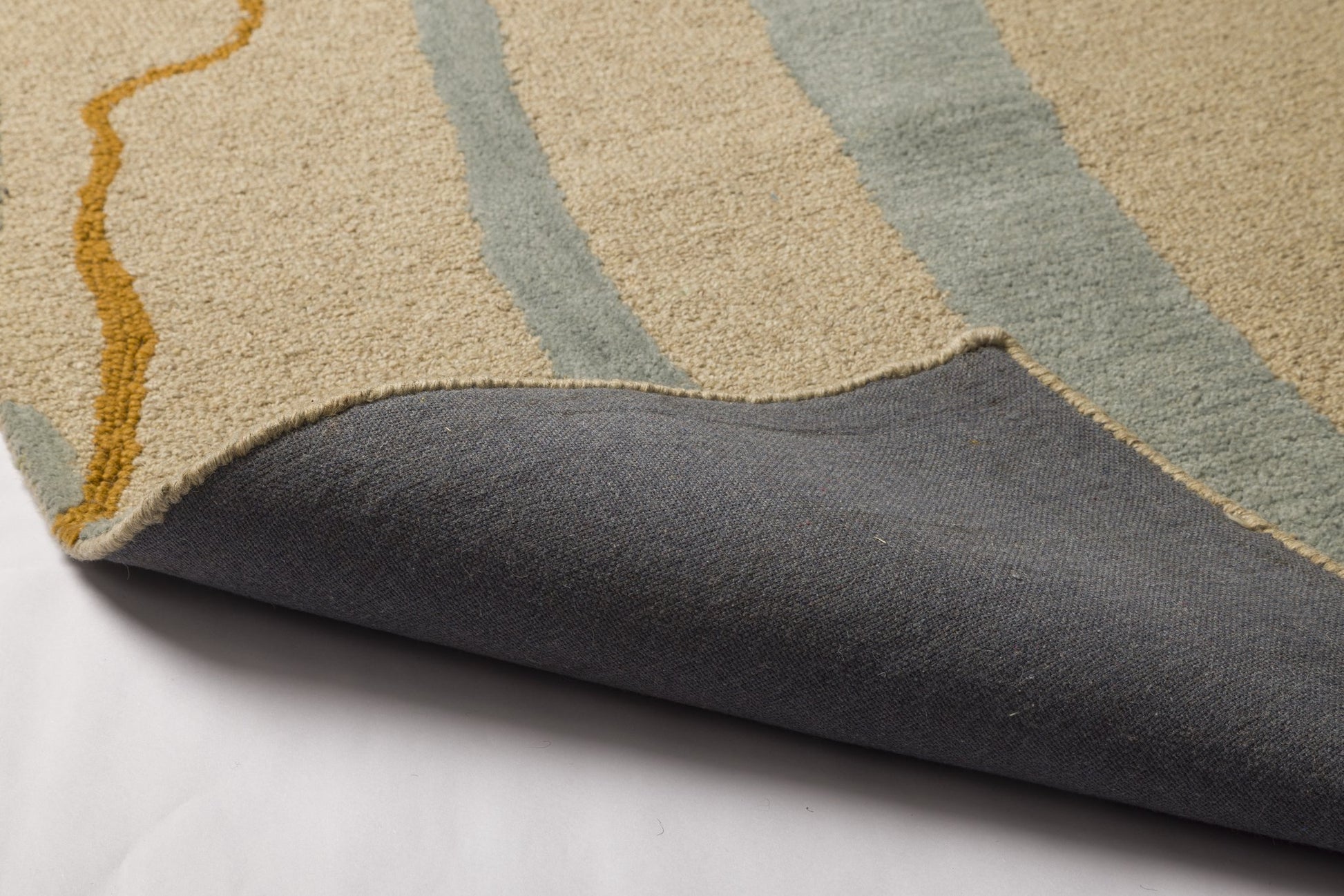 Drift Lines - Handcrafted Wool Carpet - 100% Wool - 8*5