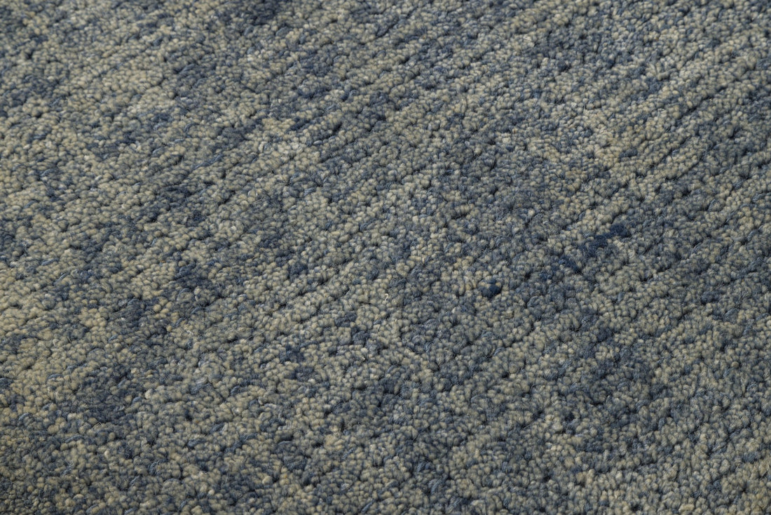 Mistline Texture - Handcrafted Wool Carpet - 100% Wool - 8*5