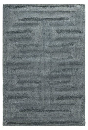 Mistline Texture - Handcrafted Wool Carpet - 100% Wool - 8*5