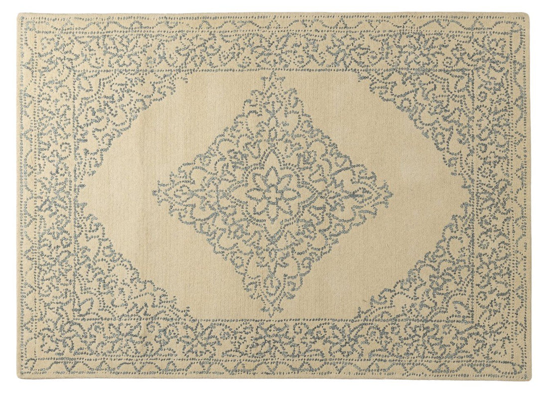 The Silent Heirloom - Artisan Wool Carpet - 100% Wool - 8*5