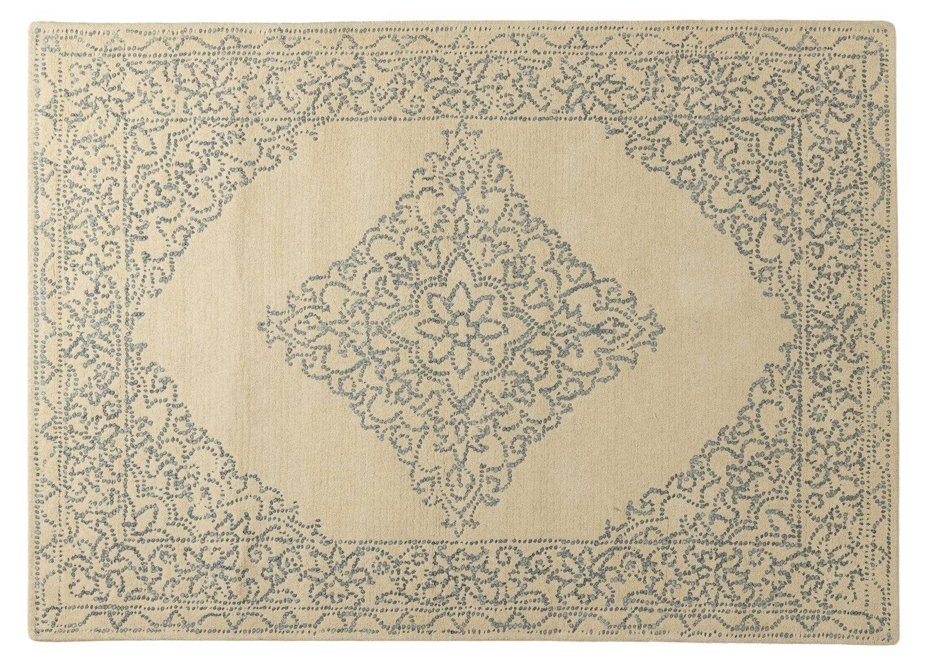 The Silent Heirloom - Artisan Wool Carpet - 100% Wool - 8*5