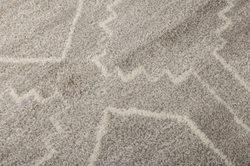 Architectural Weave - Handcrafted Wool Carpet - 100 % Wool - 8*5 ft
