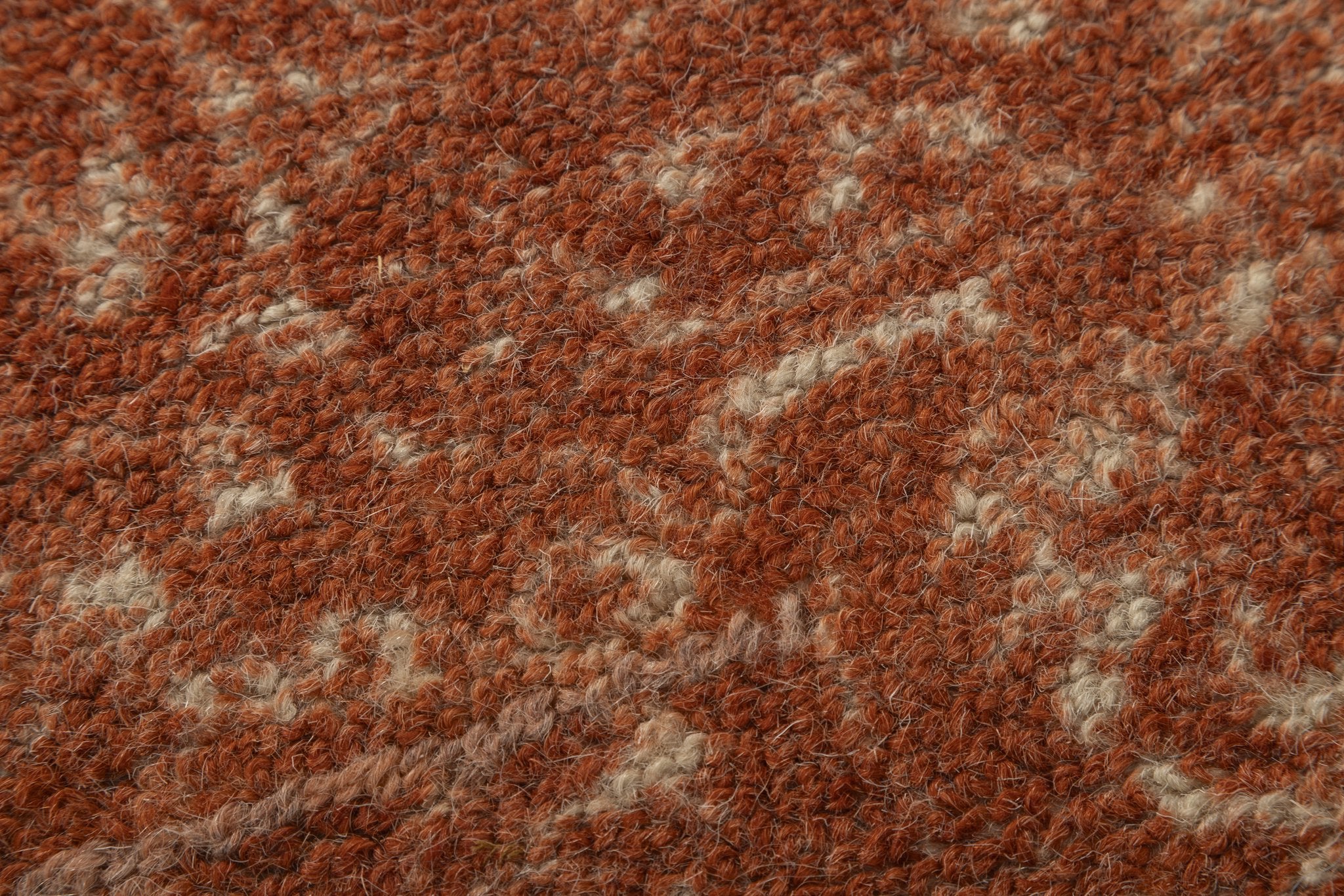 Desert Ember Medallion- Handcrafted Wool Carpet - 100 % Wool - 8*5 ft