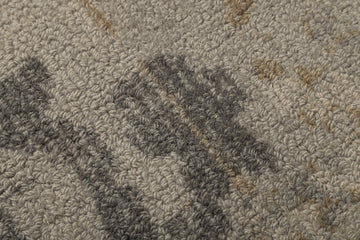Mosaic Meadow- Handcrafted Wool Carpet - 100 % Wool - 8*5 ft