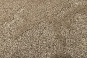 Sand Drift Texture - Handcrafted Wool Carpet - 100 % Wool - 8*5 ft