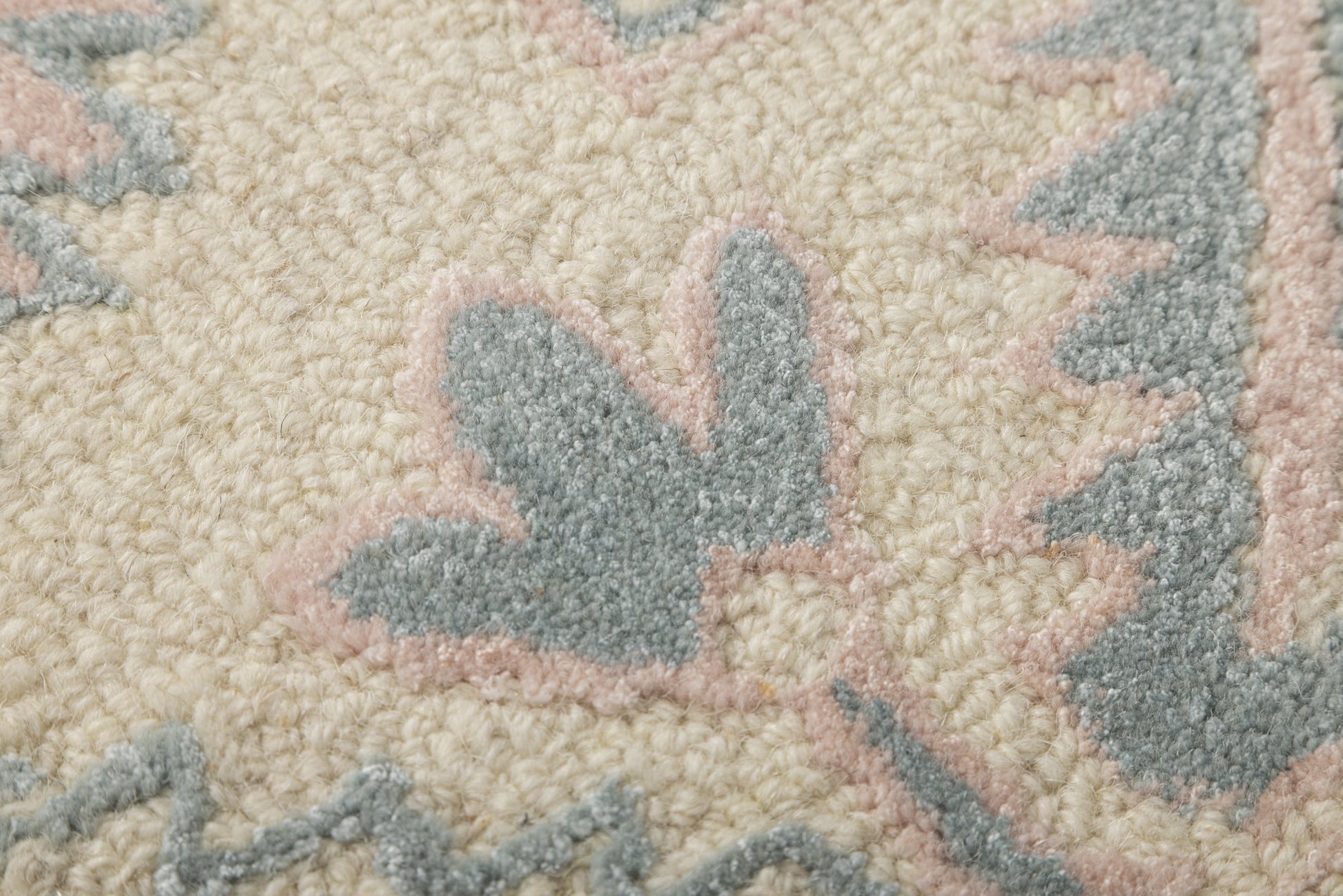 Pastel Heritage Panels - Handcrafted Wool Carpet - 100 % Wool - 8*5 ft