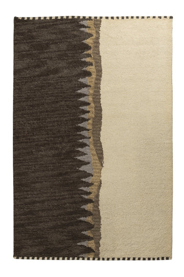 Forest Horizon - Handcrafted Wool Carpet - 100 % Wool - 8*5 ft