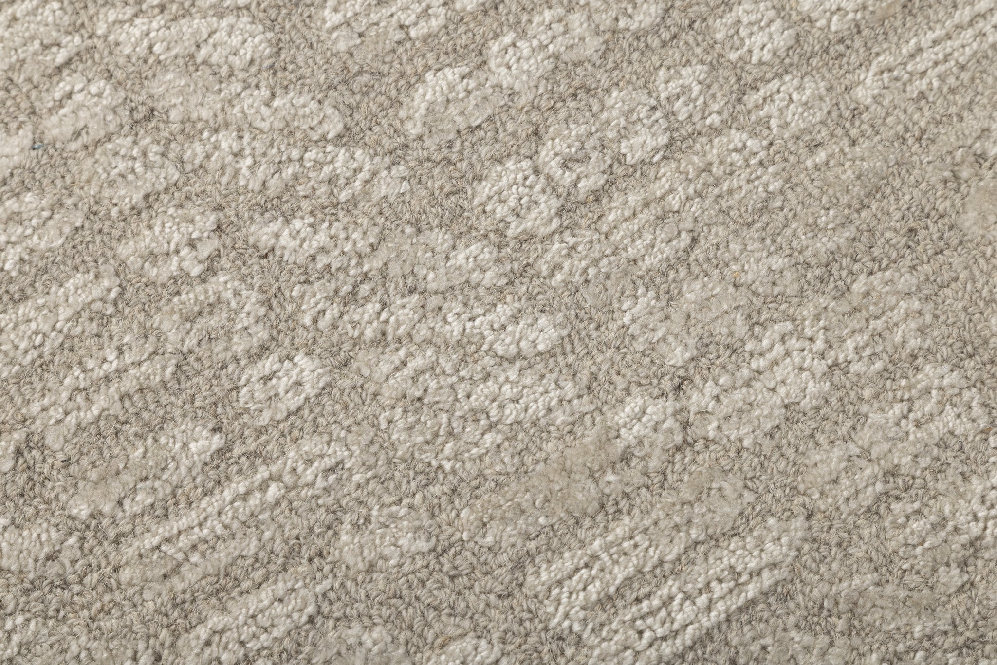 Sandstone Chevron Texture - Handcrafted Wool Carpet - 100 % Wool - 8*5 ft