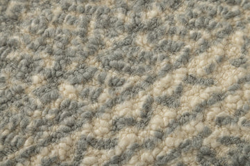 Misty Weave Lines - Handcrafted Wool Carpet - 100 % Wool - 8*5 ft