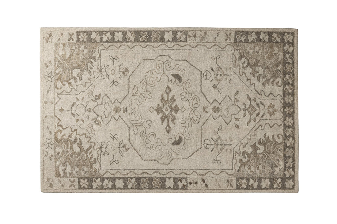 Heritage Sandstone - Handcrafted wool carpet - 100 % Wool - 8*5 ft