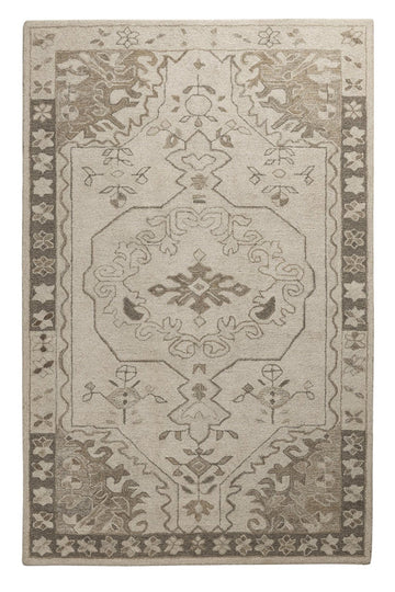 Heritage Sandstone - Handcrafted wool carpet - 100 % Wool - 8*5 ft