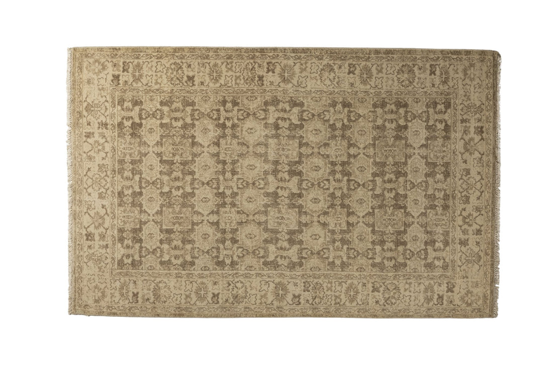 Desert Lattice - Handcrafted wool carpet - 100 % Wool - 8*5 ft