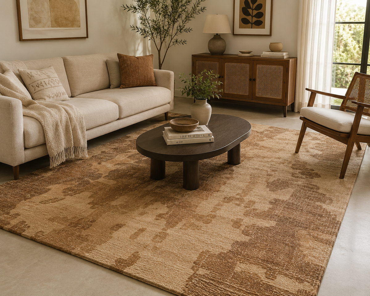 Desert Canvas - Handcrafted Wool Carpet