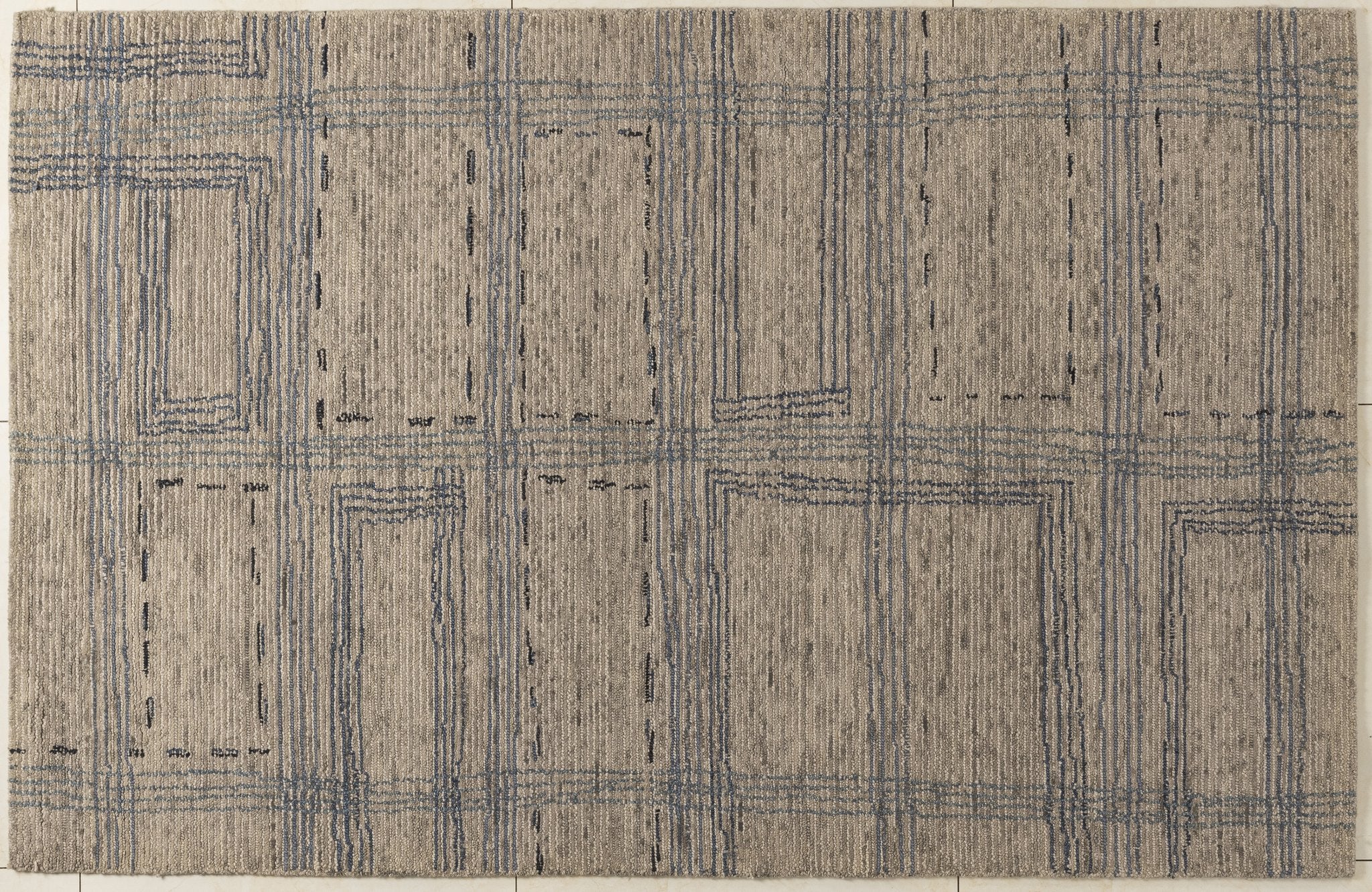 Urban Lines – Contemporary Wool Carpet - 100% Wool - 8*5