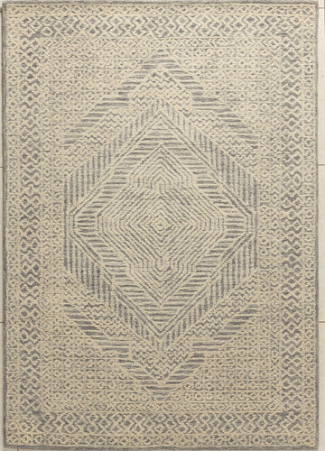 Muted Diamond – Artisans Wool Carpet - 100% Wool - 8*5